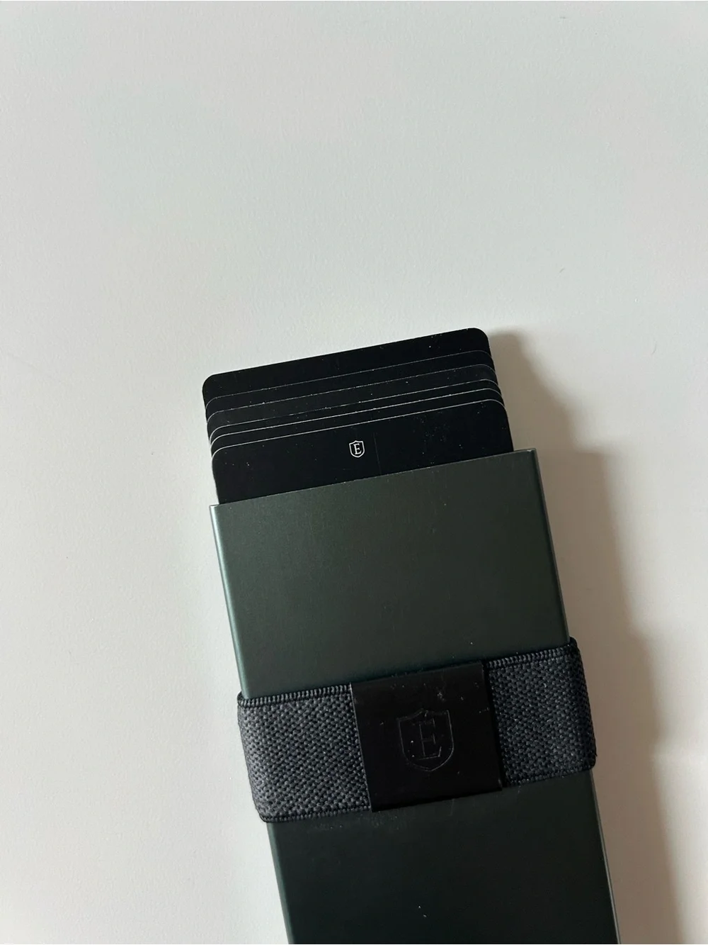 EKSTER Green Ore & Black Aluminum Cardholder Wallet